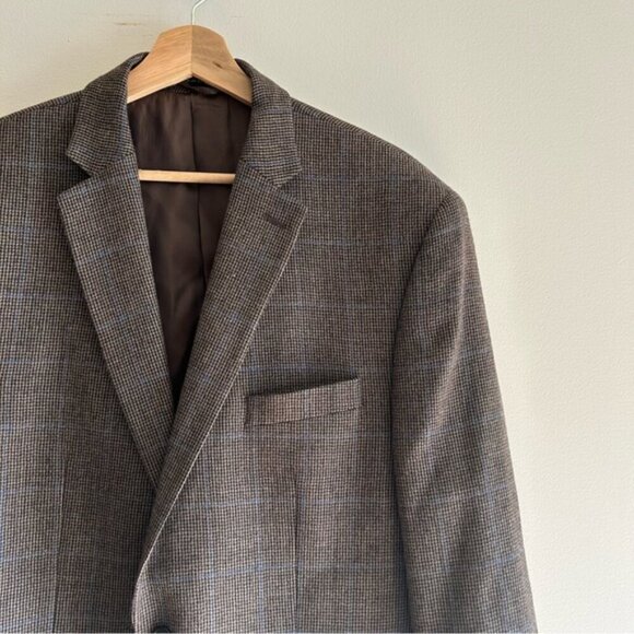 Vintage Lauren Ralph Lauren Wool Plaid Blazer - Picture 8 of 8